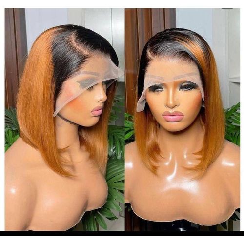 2 Tone(1B/30) Glueless closure wig